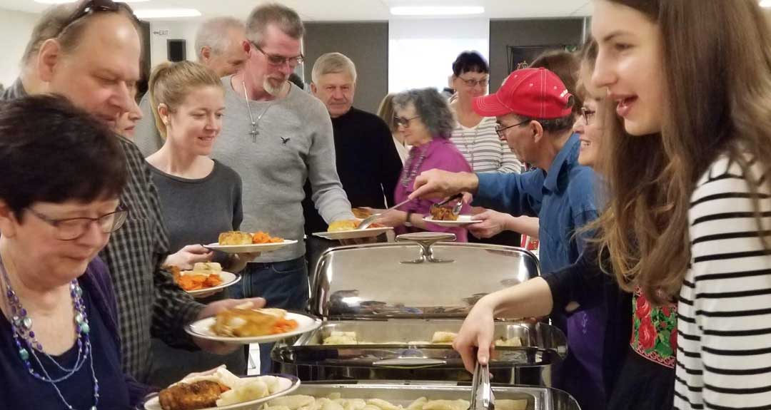 Ukrainian potluck