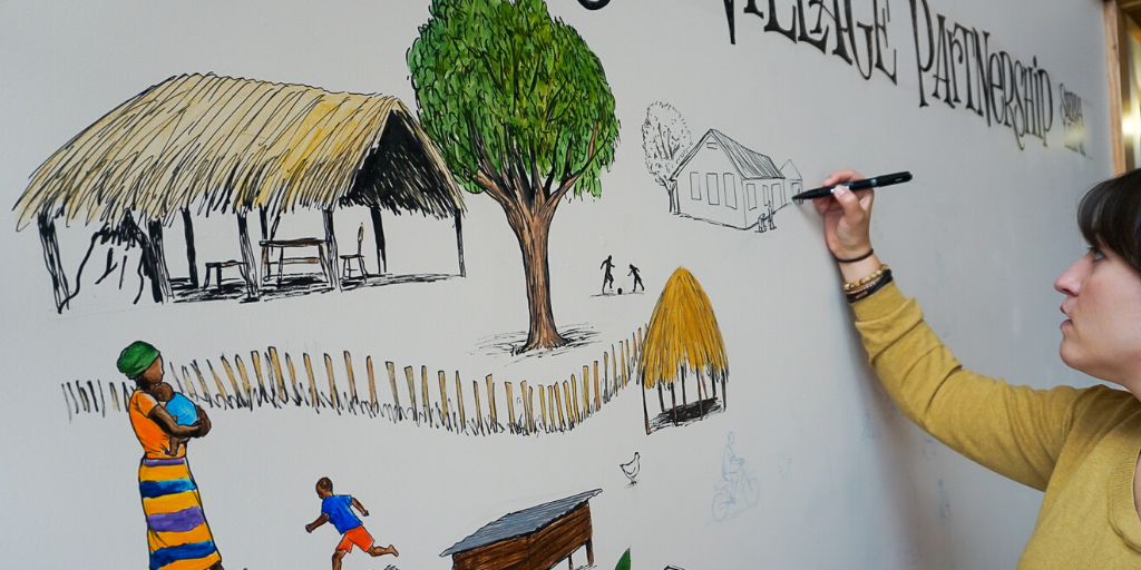 Mural Tells The Story of Kenenday Village