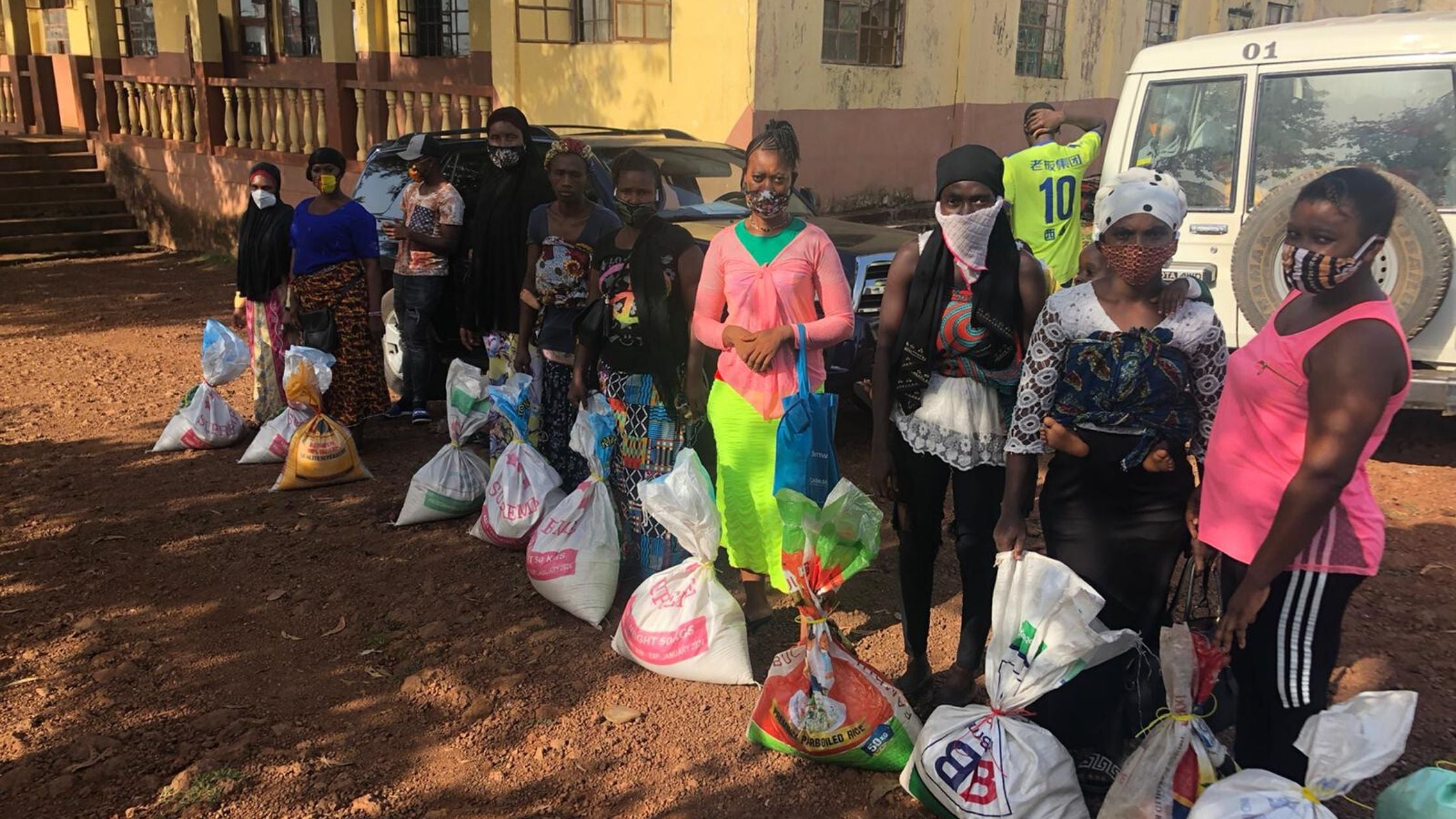 Food distribution to Enable the Children Families