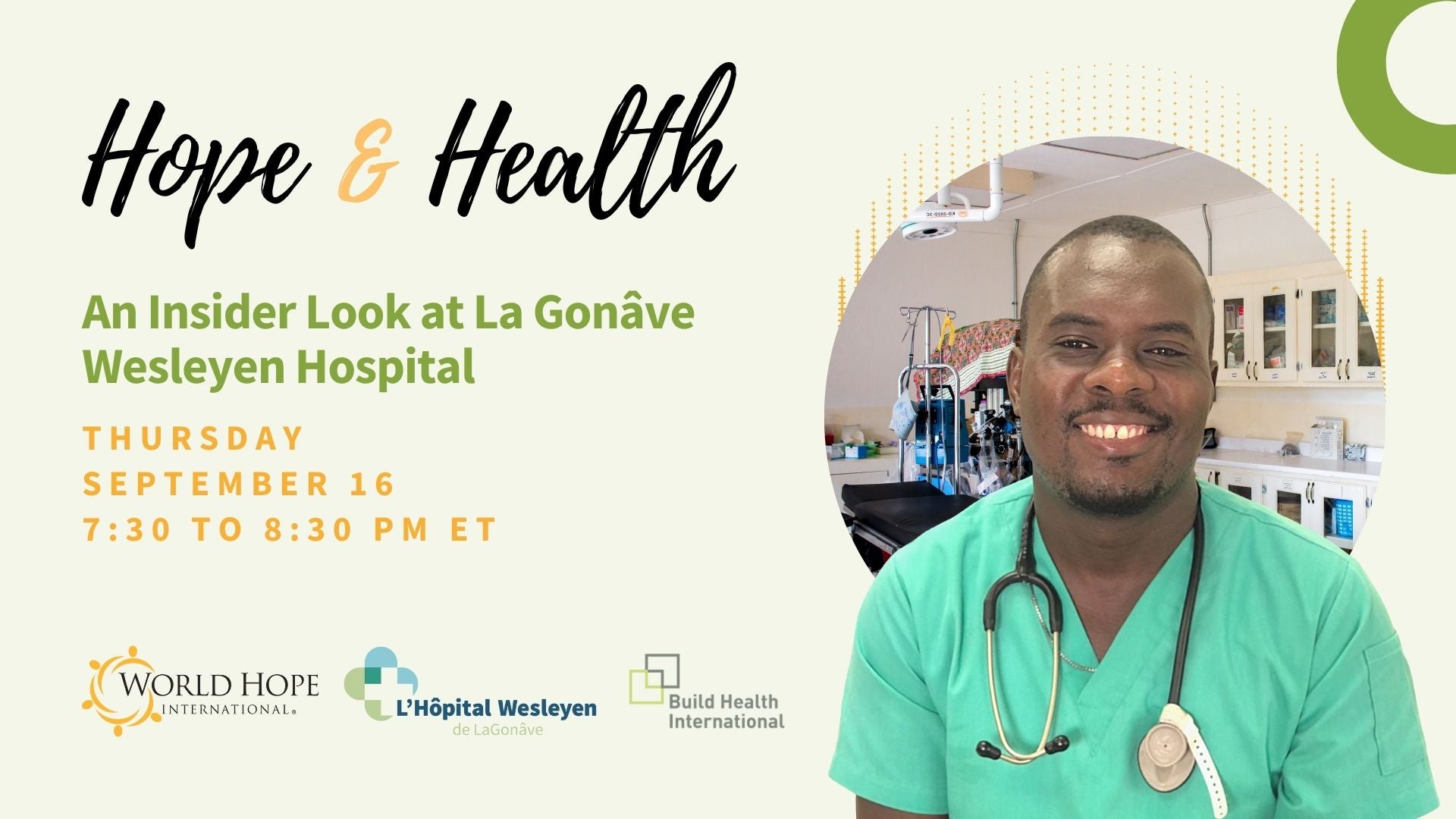 Hope and Health, An insider look at La Gonâve Wesleyen Hospital