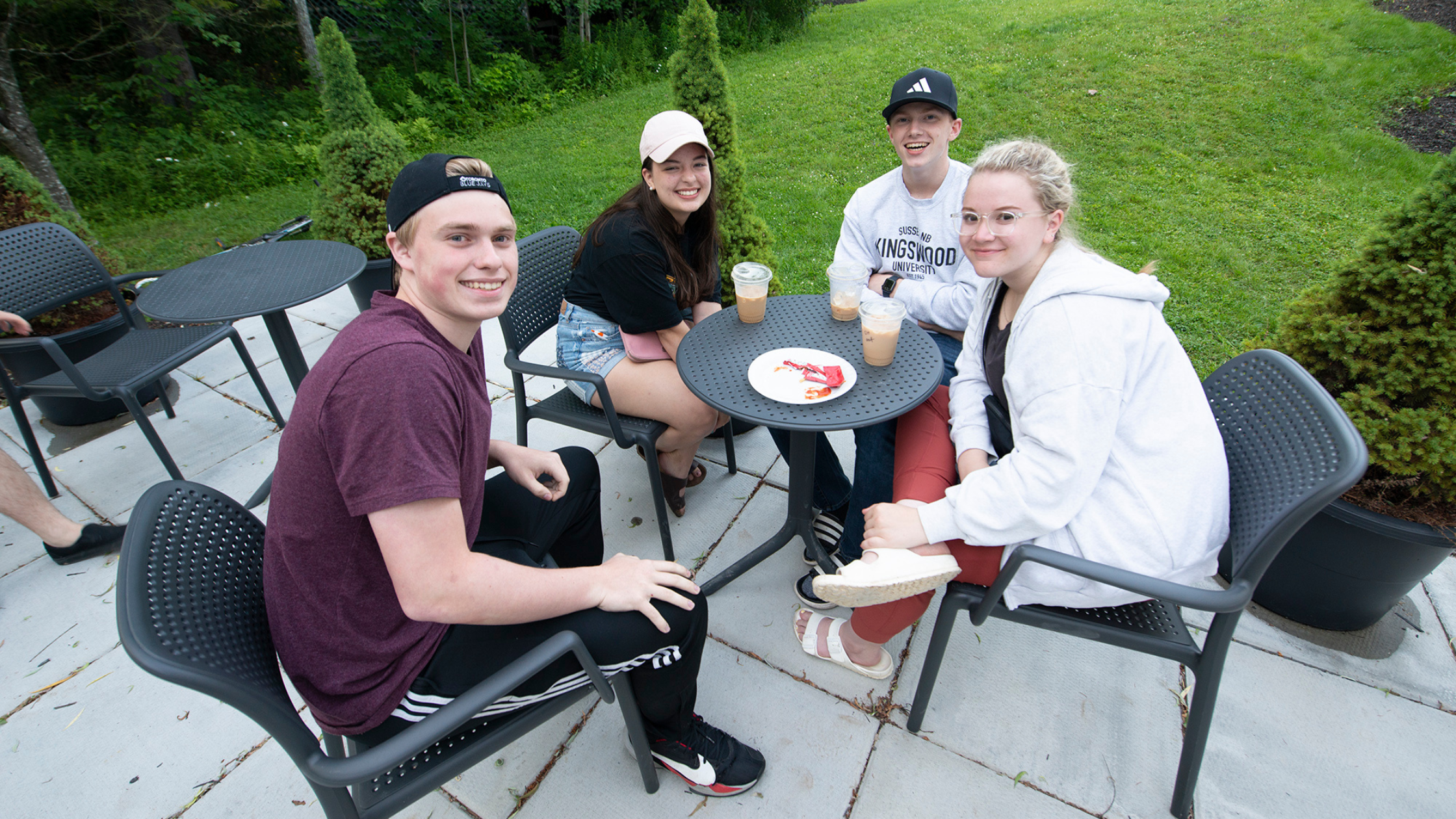 Youth on Wesleyan Camp Patio