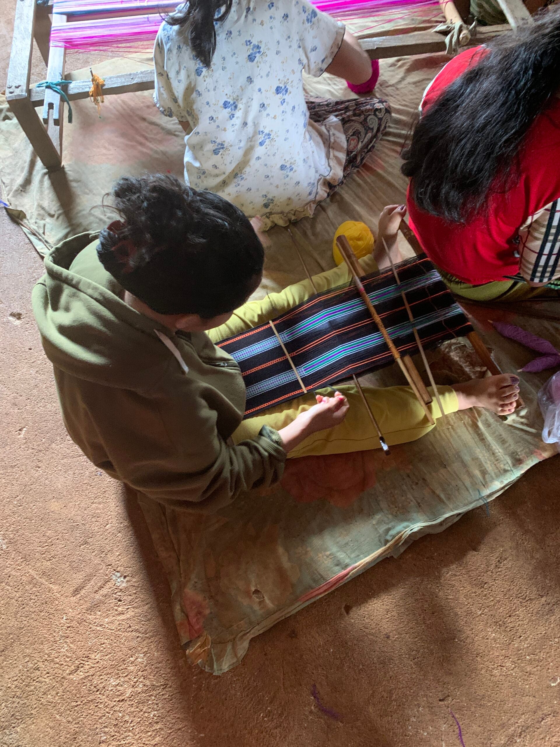 Team Members with Bunong Children