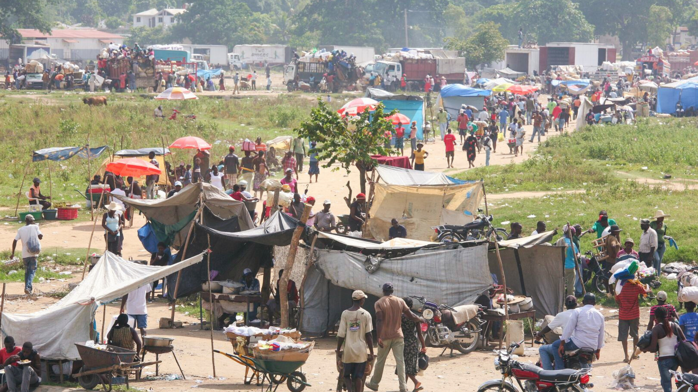 Haitian people on the move to escape ongoing instability and violence