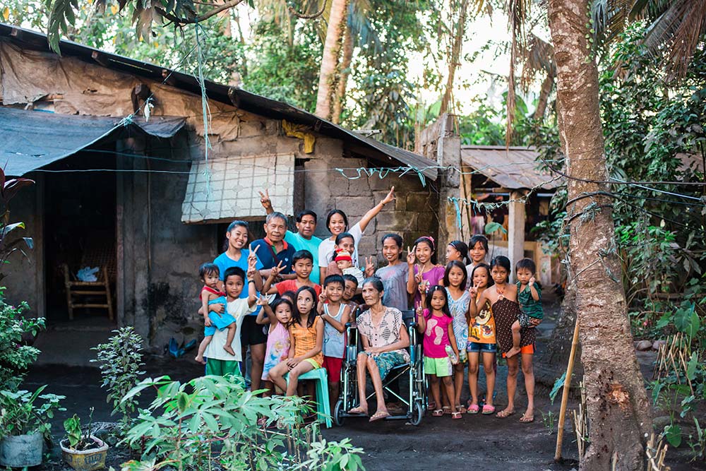 Multigenerational family in the Philippines